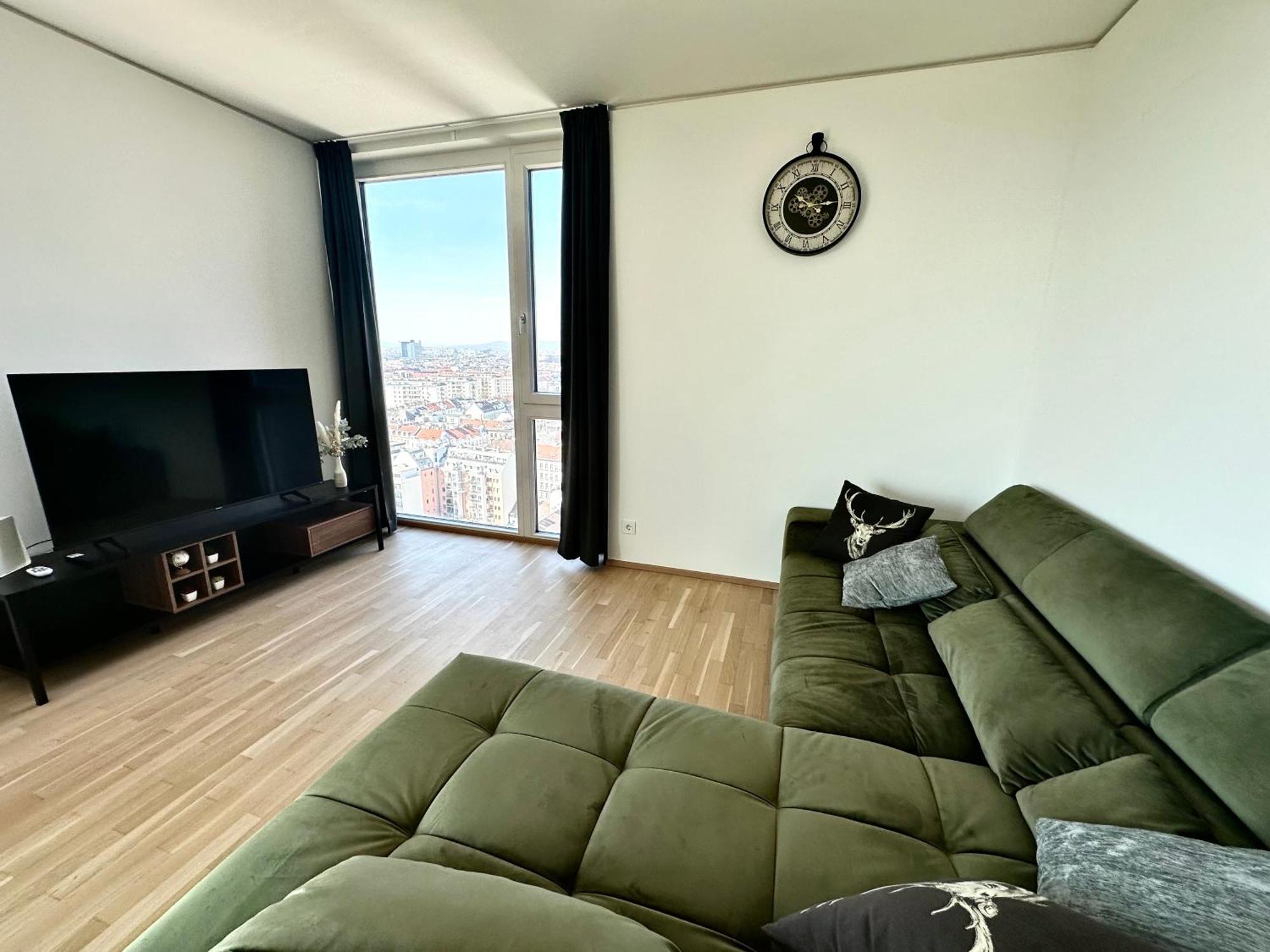 Panorama Sky Apartment I Rooftop Pool I Metro Station Vienna Luaran gambar
